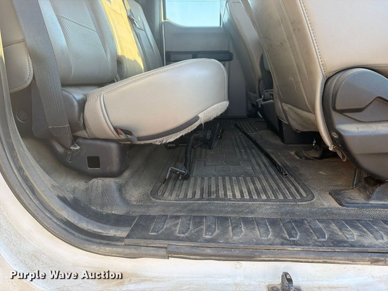image for item FU1196 2020 Ford F250 Super Duty Ext. Cab utility bed pickup truck