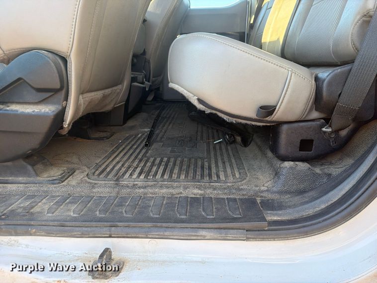 image for item FU1196 2020 Ford F250 Super Duty Ext. Cab utility bed pickup truck