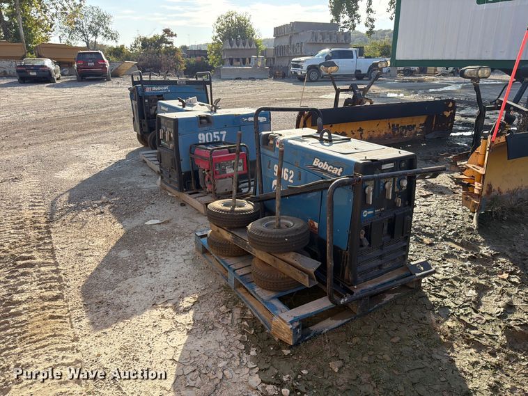 image for item FU4792 (4) Miller Bobcat welders generators
