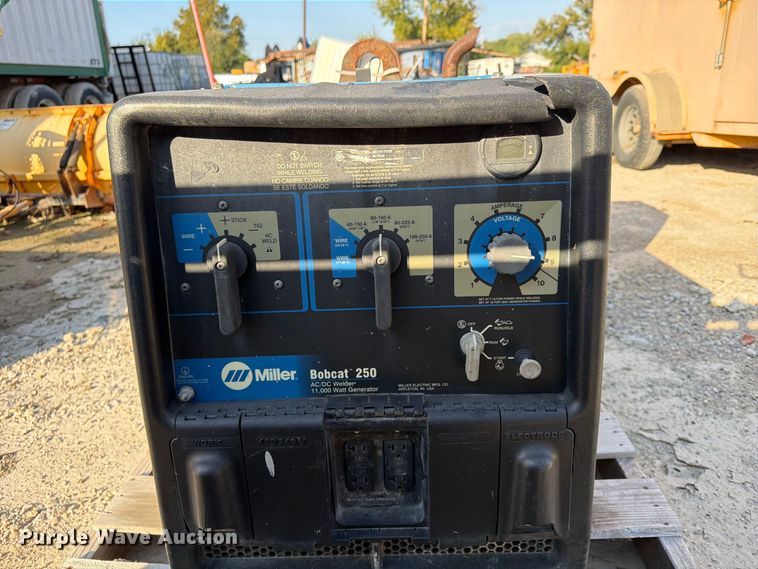 image for item FU4792 (4) Miller Bobcat welders generators