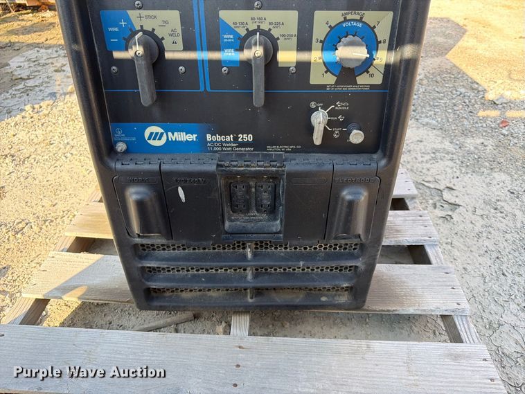 image for item FU4792 (4) Miller Bobcat welders generators