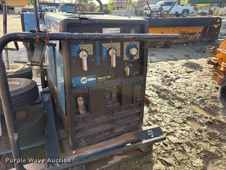image for item FU4792 (4) Miller Bobcat welders generators