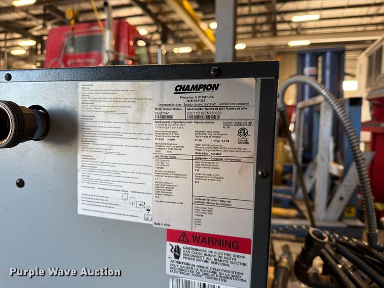 image for item FU4821 Ingersoll Rand UP6-25-200 air compressor