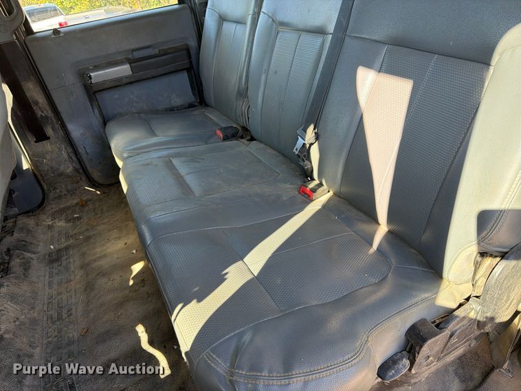 image for item FU4823 2021 Ford F650 Super Duty Crew Cab flatbed truck