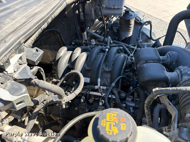 image for item FU4823 2021 Ford F650 Super Duty Crew Cab flatbed truck