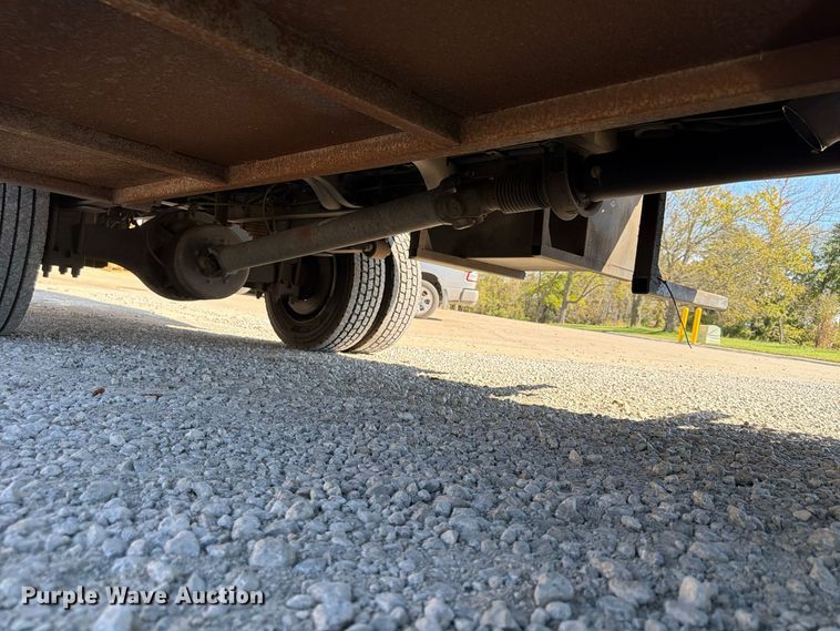 image for item FU4823 2021 Ford F650 Super Duty Crew Cab flatbed truck