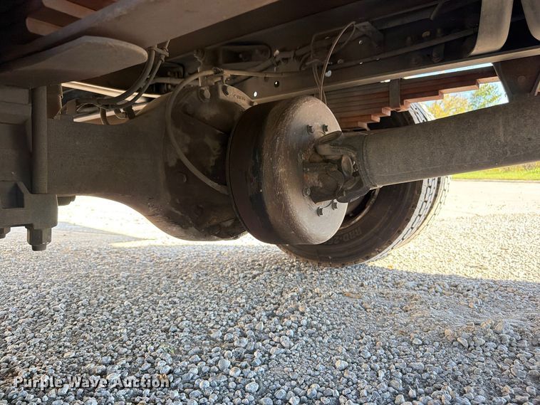 image for item FU4823 2021 Ford F650 Super Duty Crew Cab flatbed truck