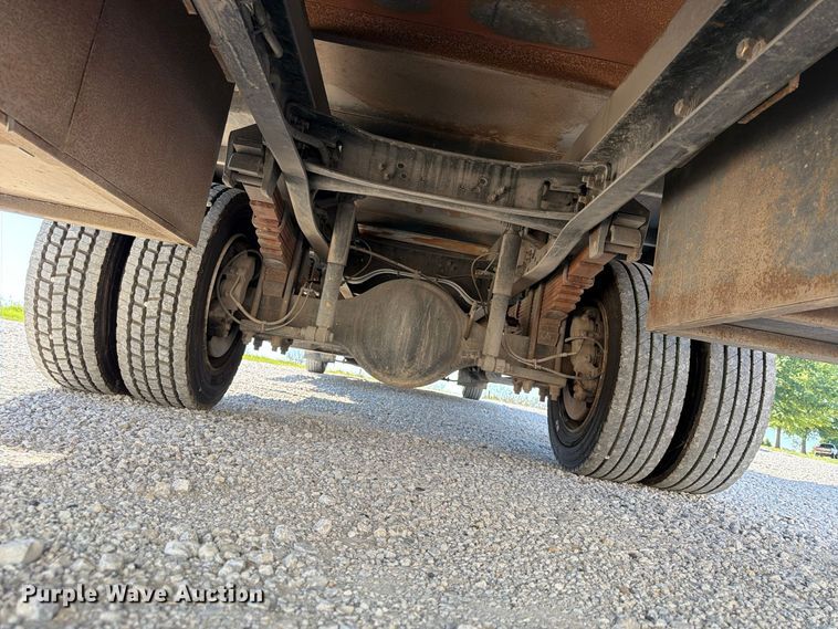 image for item FU4823 2021 Ford F650 Super Duty Crew Cab flatbed truck