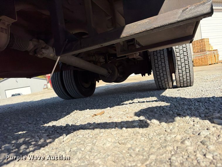 image for item FU4823 2021 Ford F650 Super Duty Crew Cab flatbed truck