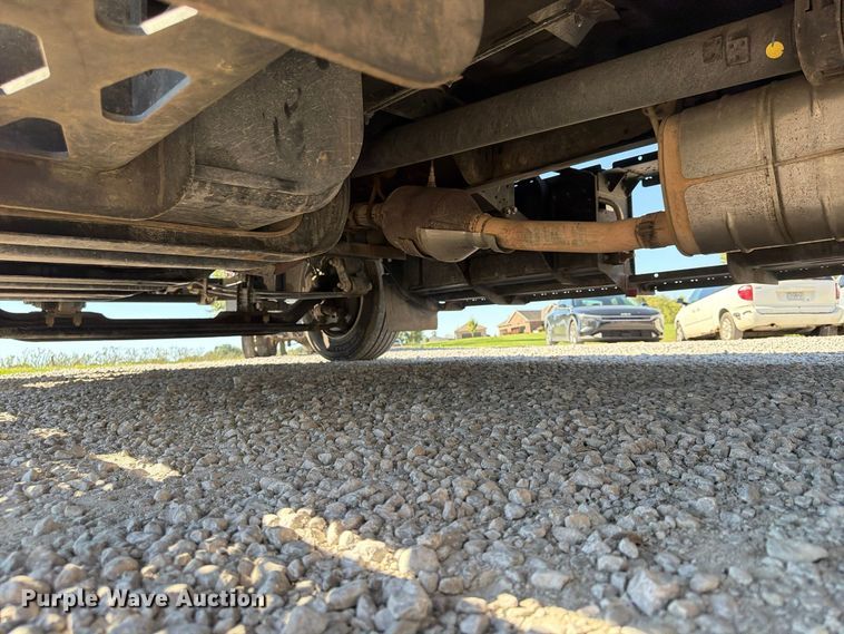 image for item FU4823 2021 Ford F650 Super Duty Crew Cab flatbed truck