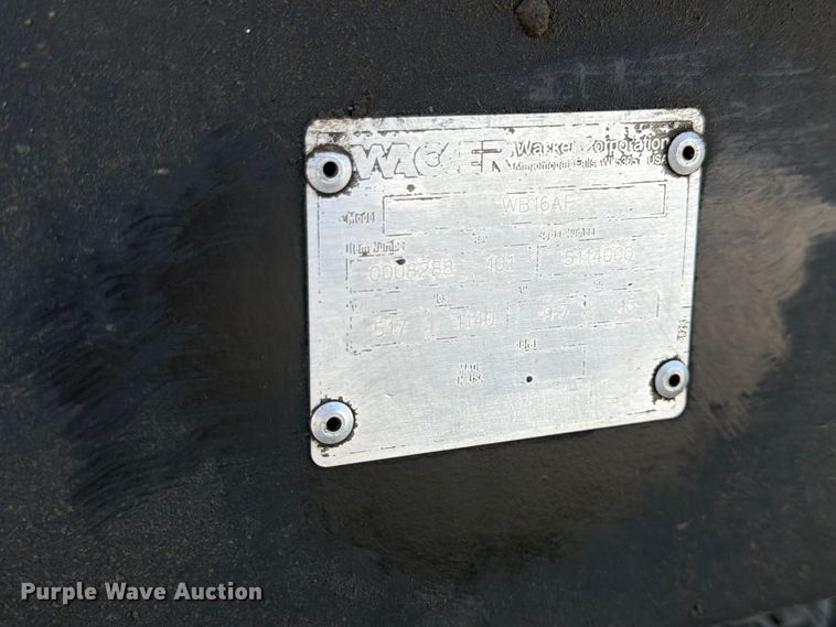 image for item FU4825 Wacker WB16AF concrete buggy