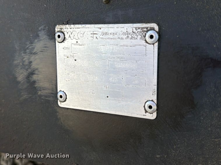 image for item FU4825 Wacker WB16AF concrete buggy