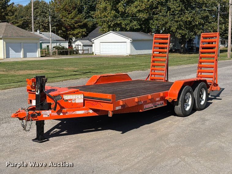 image for item FU8505 2018 Trailerman HCT7142S10 equipment trailer