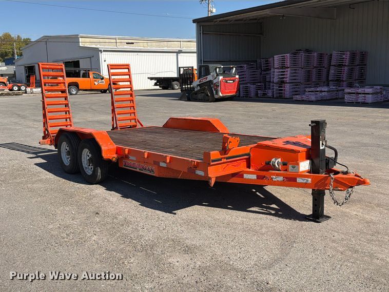 image for item FU8505 2018 Trailerman HCT7142S10 equipment trailer
