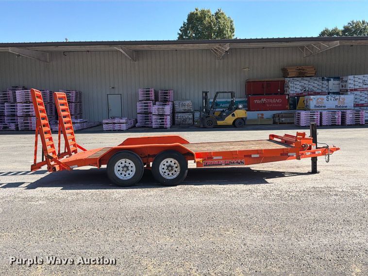 image for item FU8505 2018 Trailerman HCT7142S10 equipment trailer