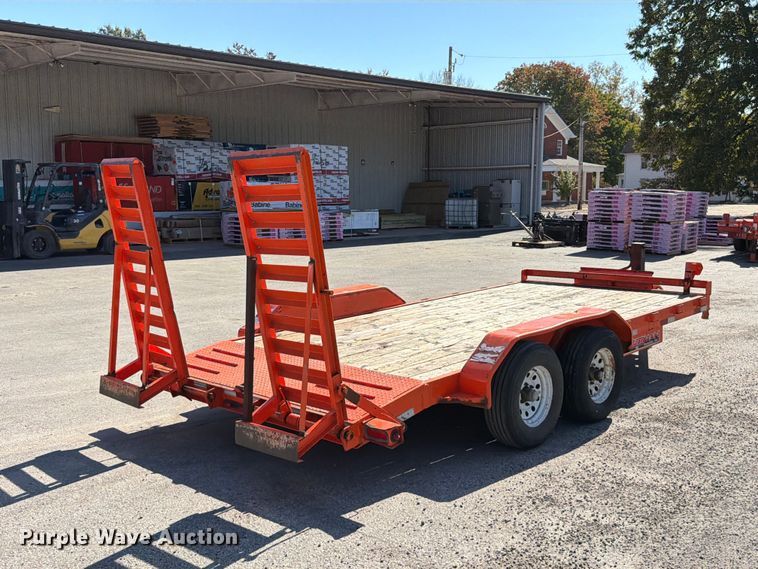 image for item FU8505 2018 Trailerman HCT7142S10 equipment trailer