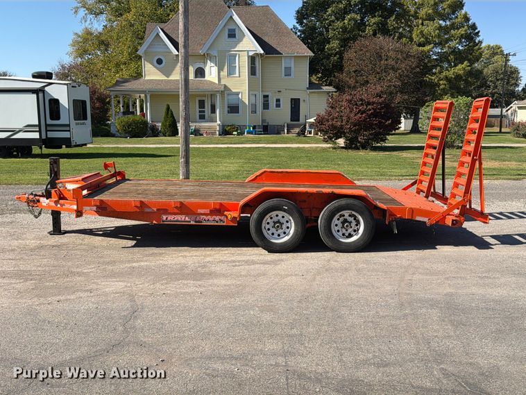 image for item FU8505 2018 Trailerman HCT7142S10 equipment trailer