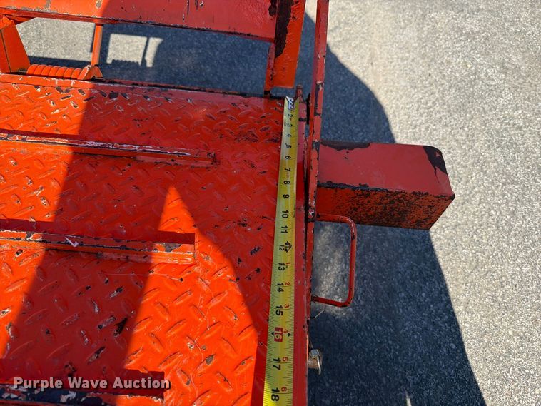 image for item FU8505 2018 Trailerman HCT7142S10 equipment trailer