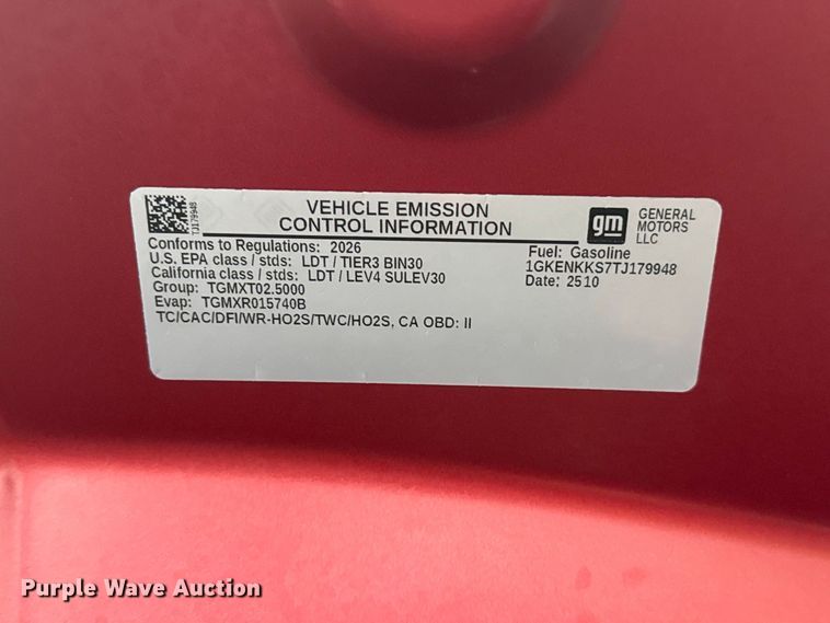 image for item FV2007 2026 GMC Acadia SUV