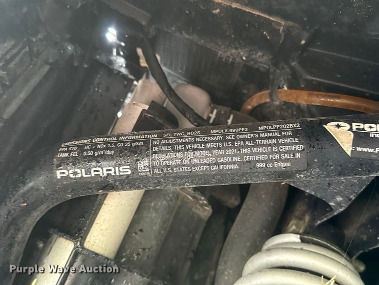 image for item FV2009 2021 Polaris Ranger XP 1000 utility vehicle