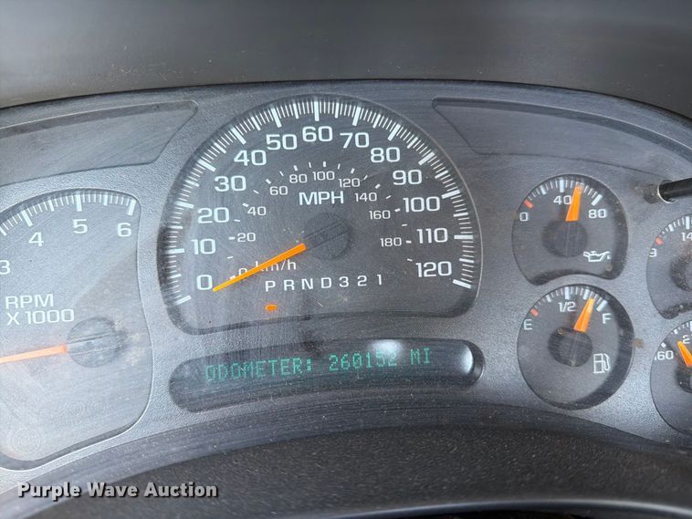 image for item FV4507 2007 Chevrolet Silverado pickup truck