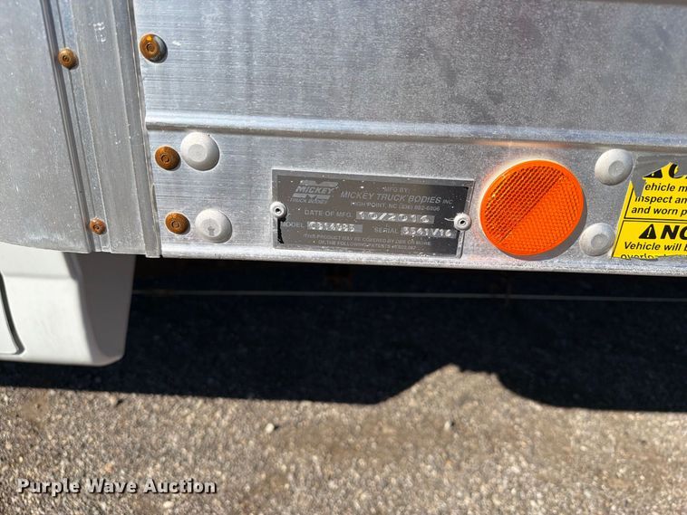 image for item FW3535 2016 Chevrolet Express 4500 refrigerated delivery truck