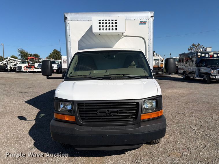 image for item FW3546 2016 Chevrolet Express 4500 refrigerated delivery truck