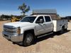 2016 Chevrolet Silverado 3500HD Crew Cab utility bed pickup truck