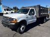 2001 Ford F550 Super Duty flatbed truck