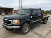 2006 GMC Sierra 2500HD Ext. Cab dump flatbed pickup truck