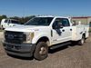 2017 Ford F350 Super Duty Crew Cab utility bed pickup truck