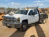2018 Chevrolet Silverado 3500HD Crew Cab flatbed pickup truck