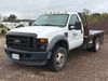 2008 Ford F550 Super Duty XL flatbed truck