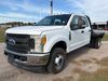 2019 Ford F350 Super Duty Crew Cab dump flatbed pickup truck