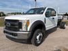 2017 Ford F550 Super Duty Ext. Cab truck cab and chassis