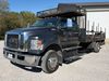 2021 Ford F650 Super Duty Crew Cab flatbed truck