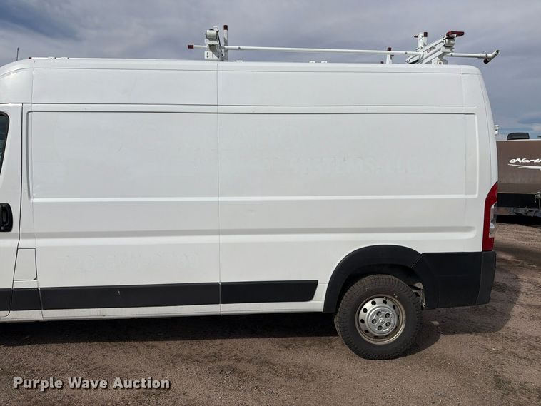 image for item YA4500 2021 RAM Promaster 2500 delivery van
