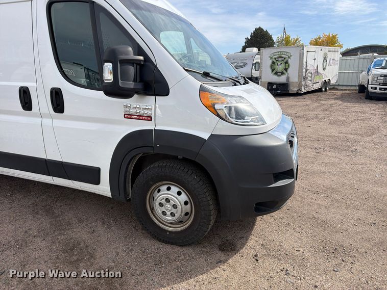 image for item YA4500 2021 RAM Promaster 2500 delivery van