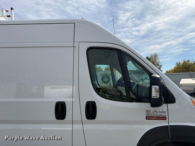 image for item YA4500 2021 RAM Promaster 2500 delivery van