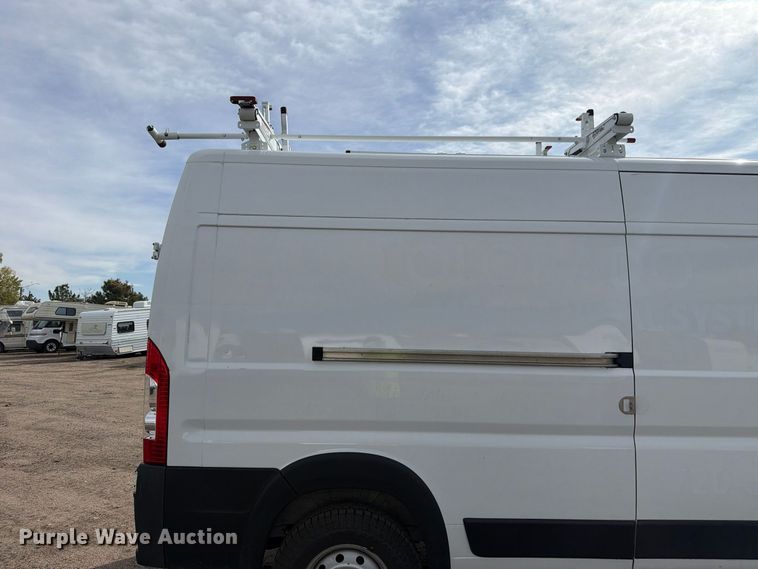 image for item YA4500 2021 RAM Promaster 2500 delivery van