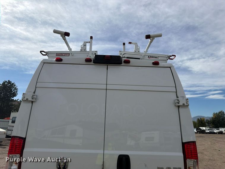 image for item YA4500 2021 RAM Promaster 2500 delivery van