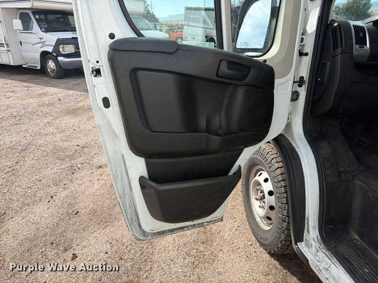 image for item YA4500 2021 RAM Promaster 2500 delivery van