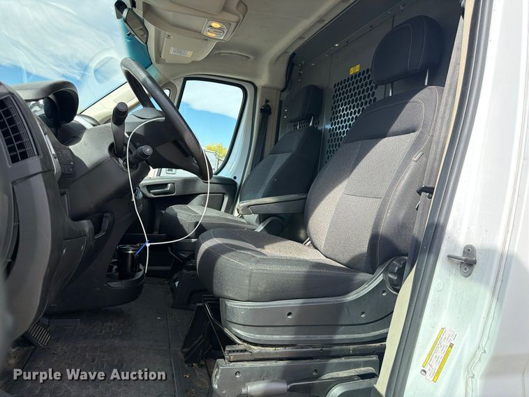 image for item YA4500 2021 RAM Promaster 2500 delivery van