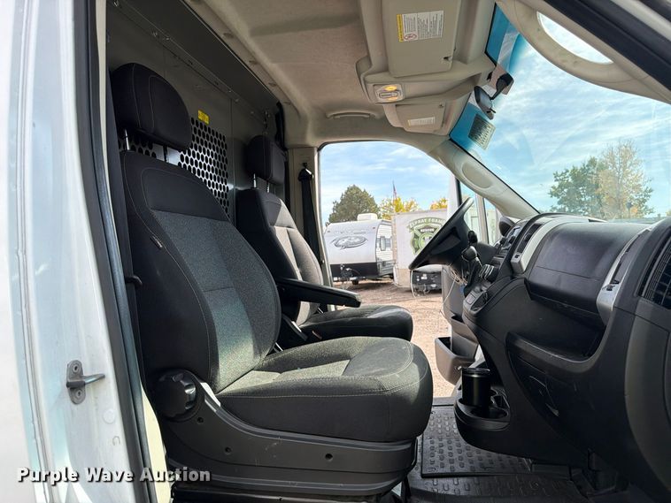 image for item YA4500 2021 RAM Promaster 2500 delivery van