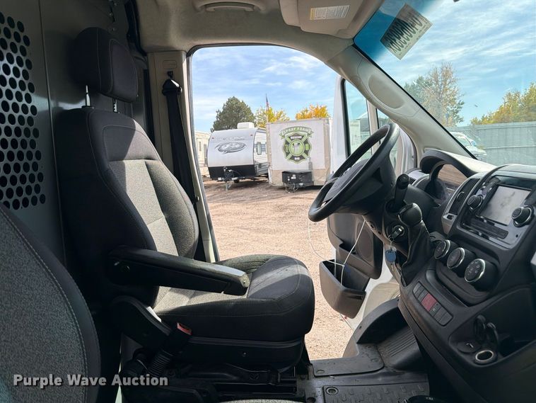image for item YA4500 2021 RAM Promaster 2500 delivery van