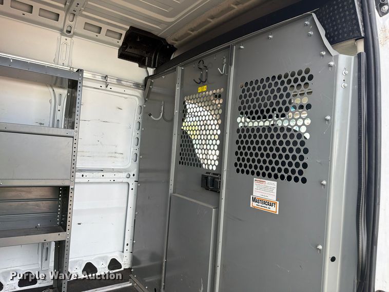 image for item YA4500 2021 RAM Promaster 2500 delivery van