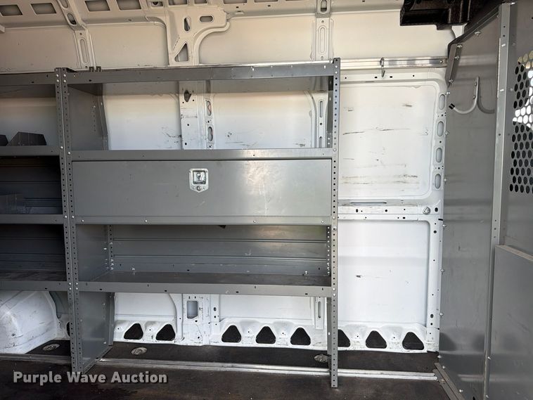 image for item YA4500 2021 RAM Promaster 2500 delivery van