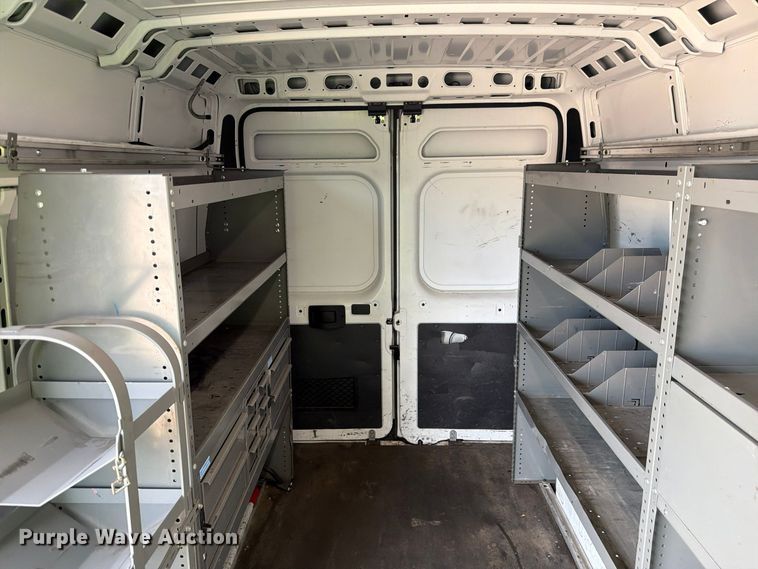 image for item YA4500 2021 RAM Promaster 2500 delivery van