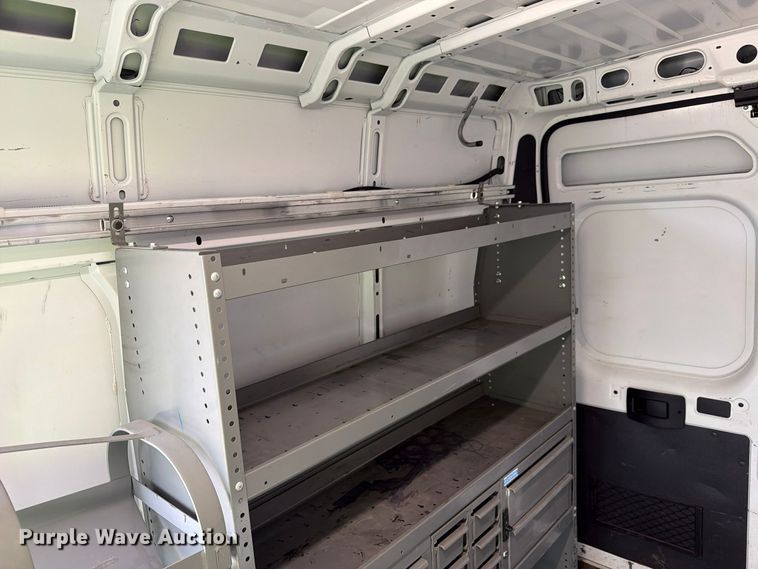 image for item YA4500 2021 RAM Promaster 2500 delivery van
