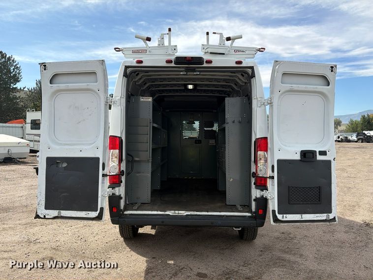 image for item YA4500 2021 RAM Promaster 2500 delivery van